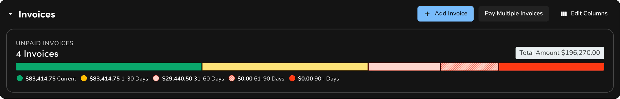 real example, dark mode