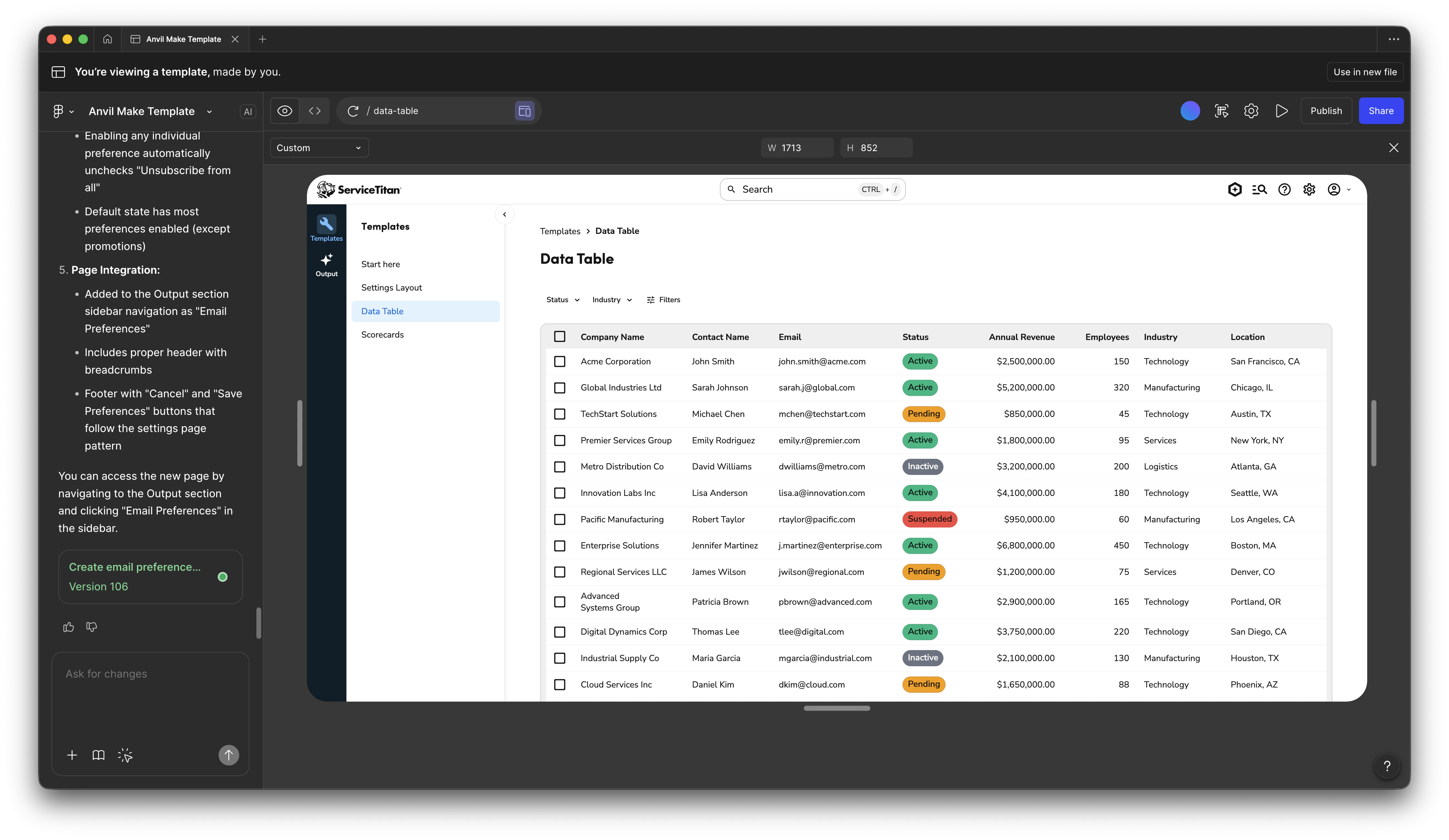 Figma Make screenshot
