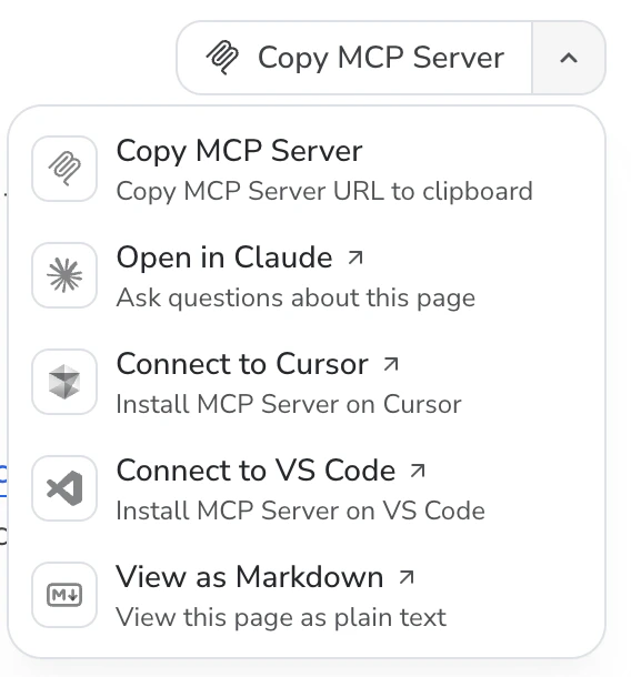 Mintlify screenshot