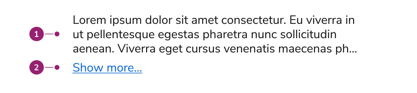 Overflow Text – Design