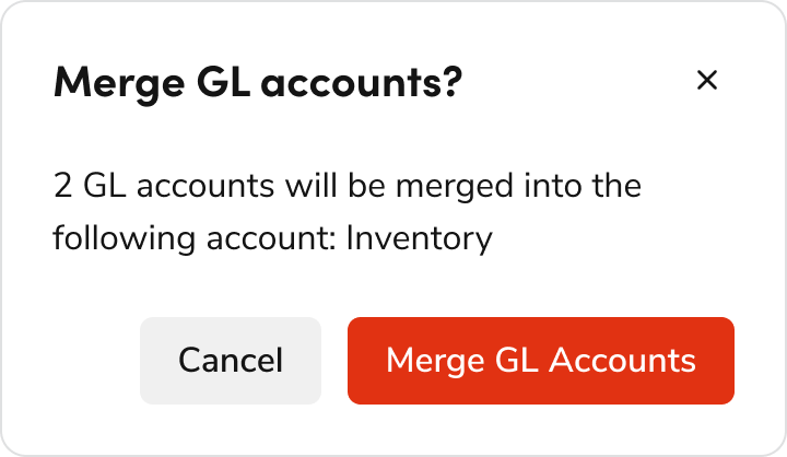 Example of confirmation message pattern in
action