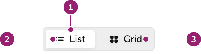 segmented control
anatomy