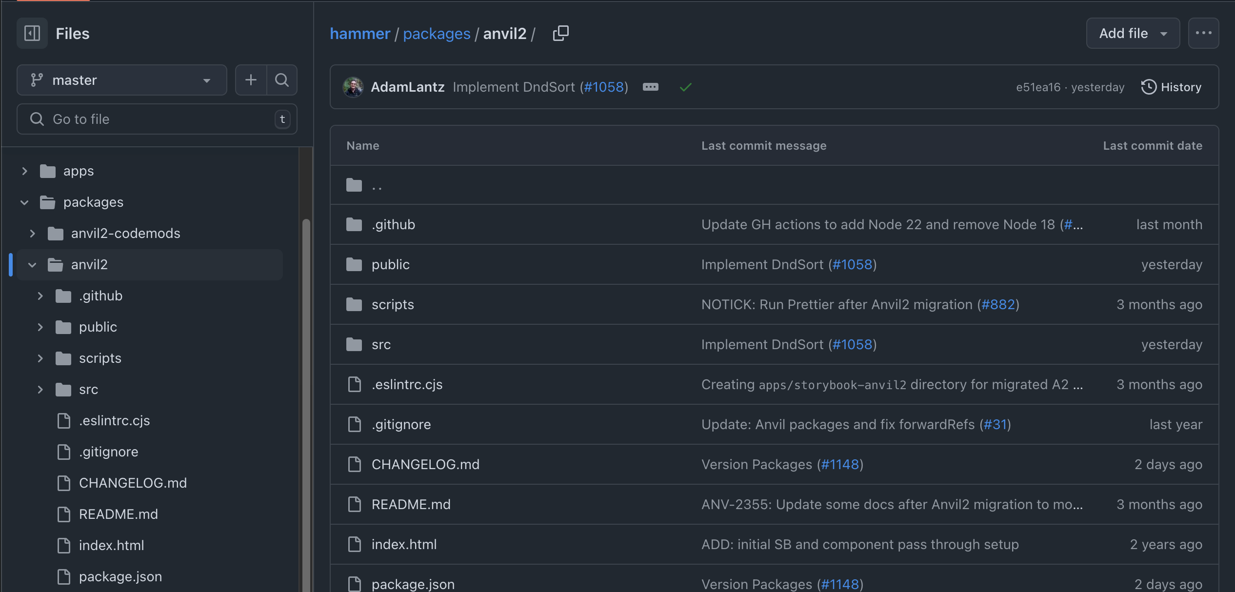 Team and Repo Updates - Anvil2