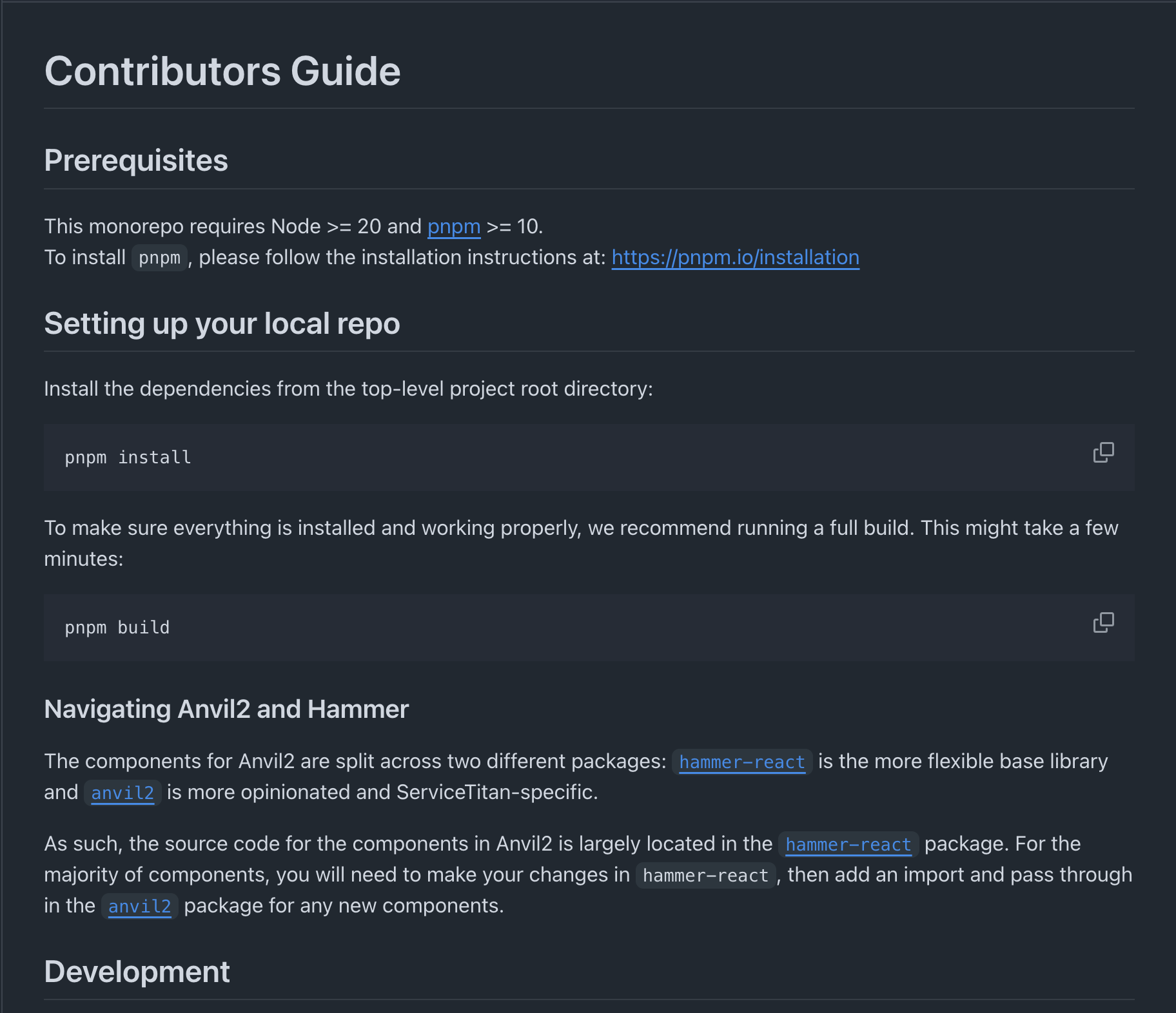 Team and Repo Updates - Anvil2