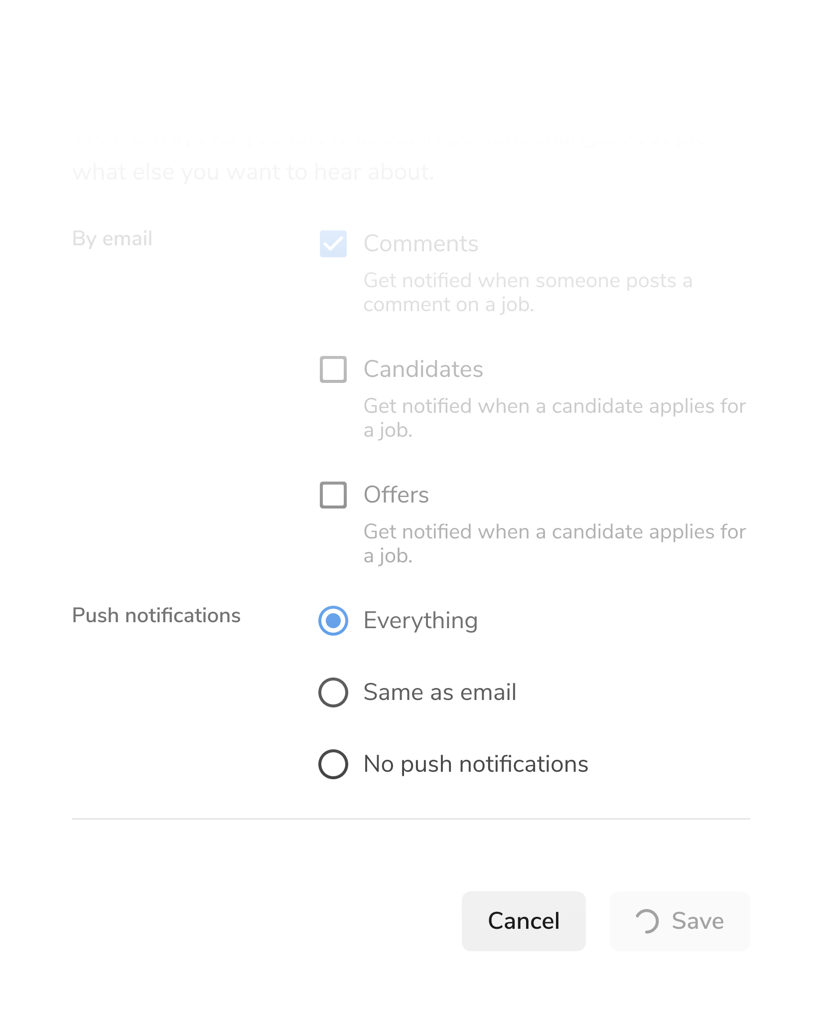 Form with one loading button