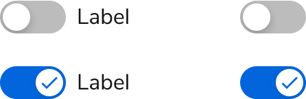 Switch options
label