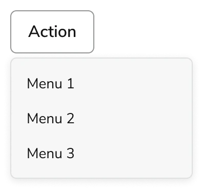 Menu options
default