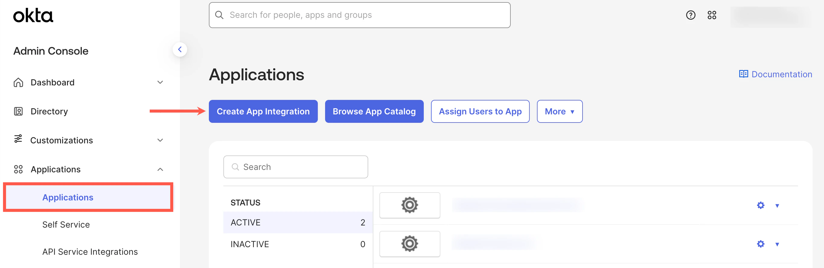 Okta Create Ap Integration