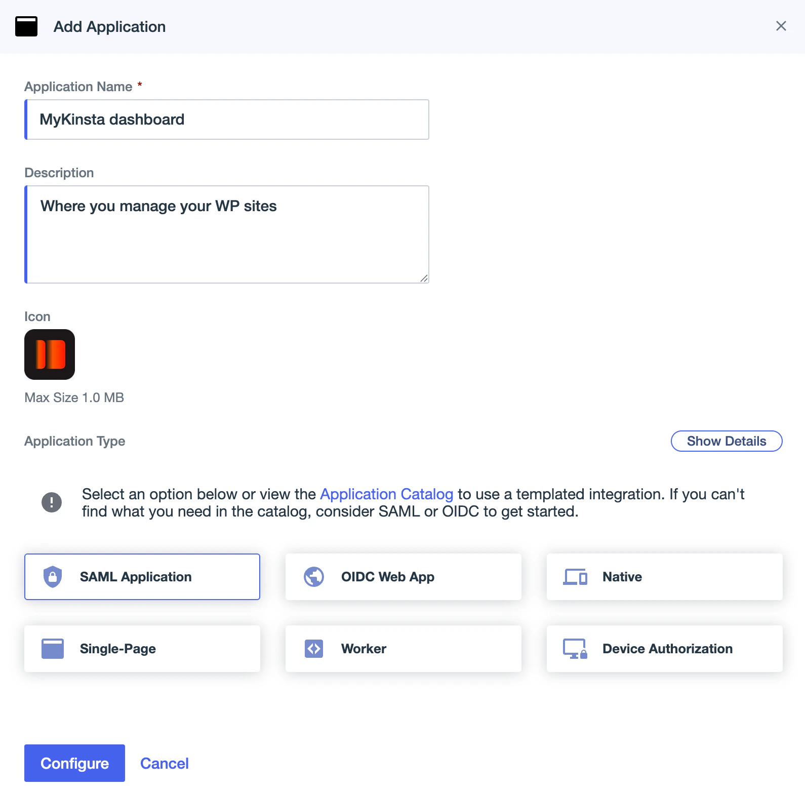 Ping Application Details