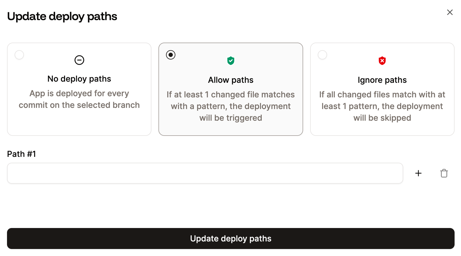 Update deploy paths