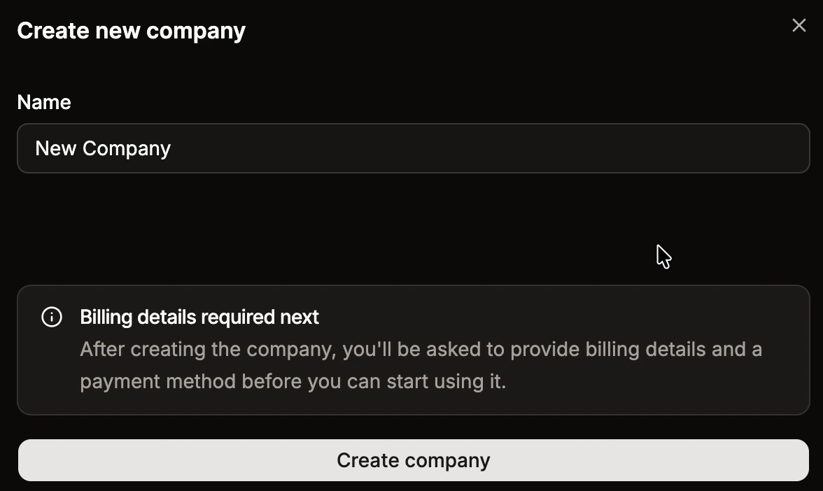 Add your company name