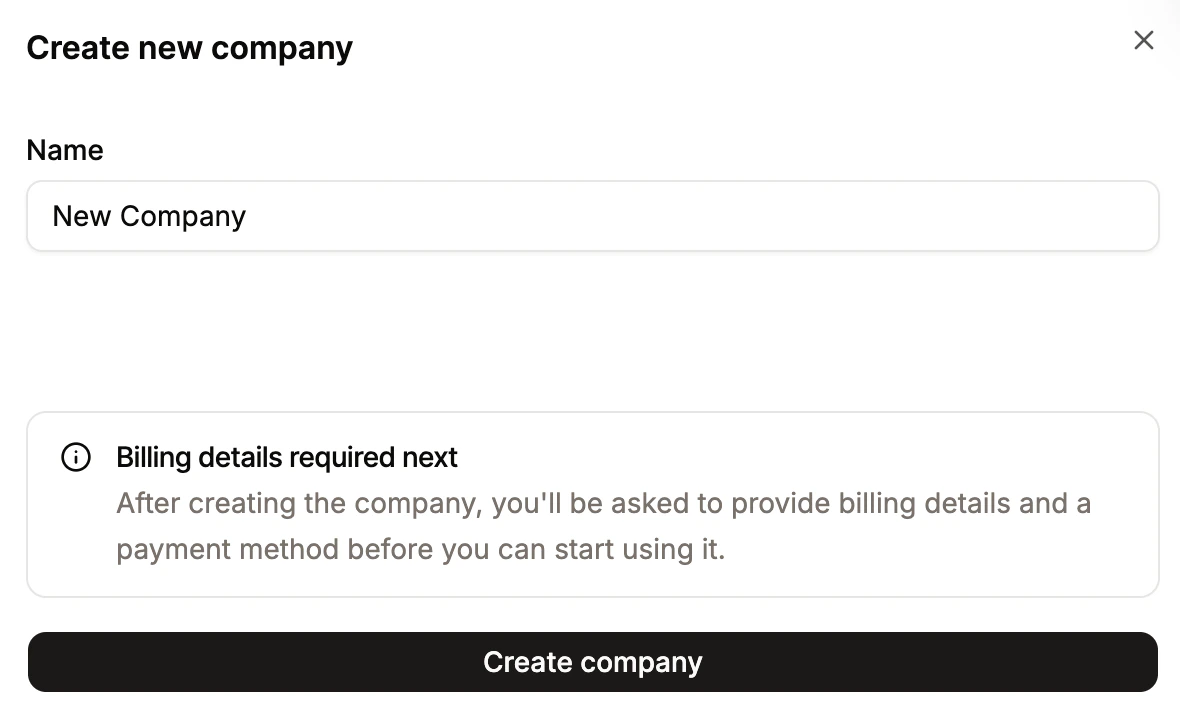 Add your company name