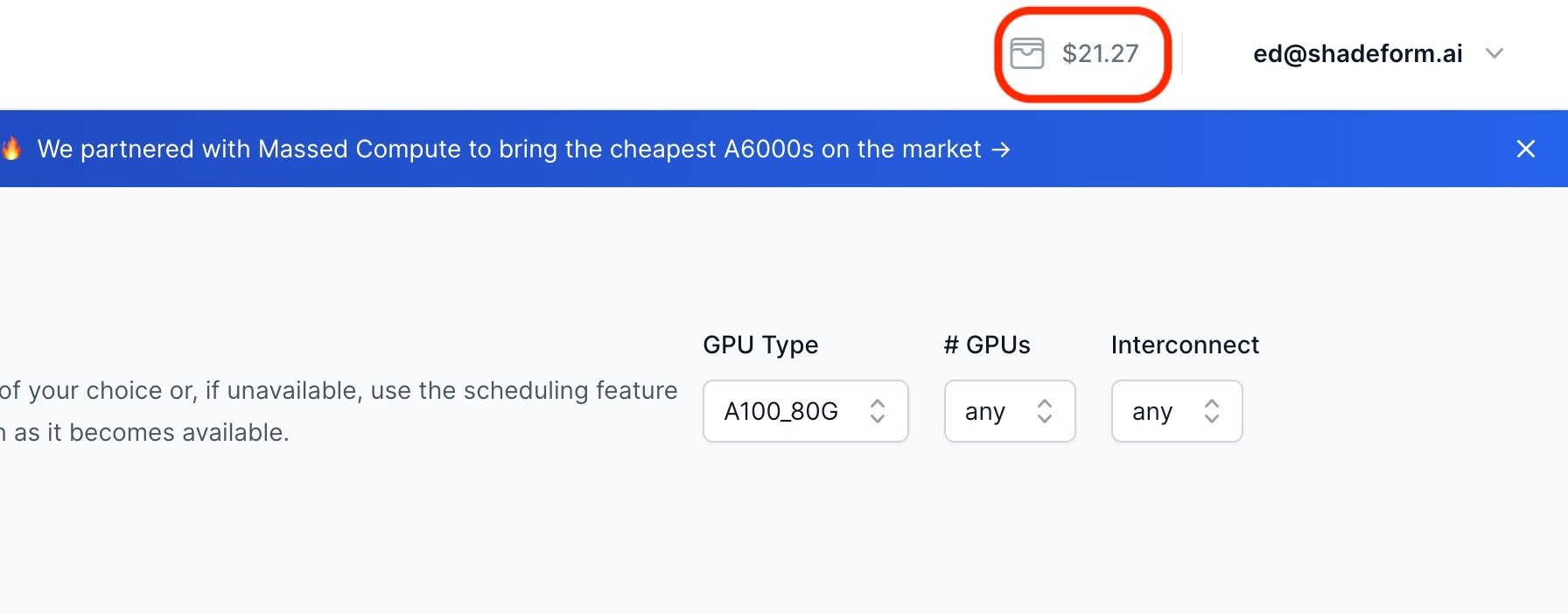 Upload Wallet