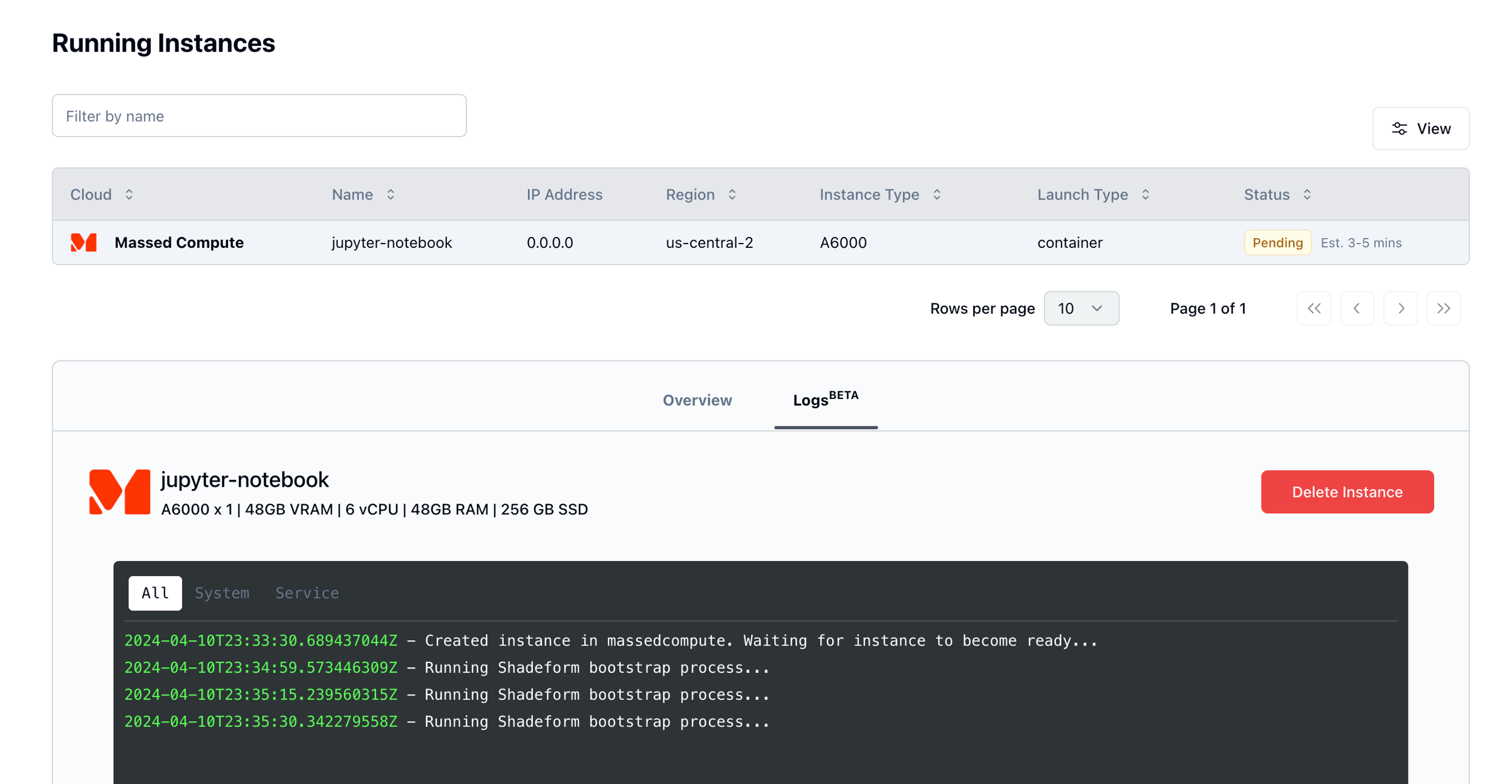 Pytorch Notebook Run Jupyter Notebook - Shadeform Documentation
