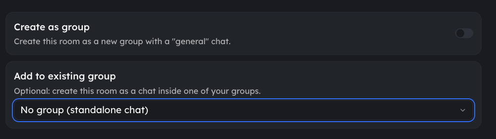 Groupscreate Pn