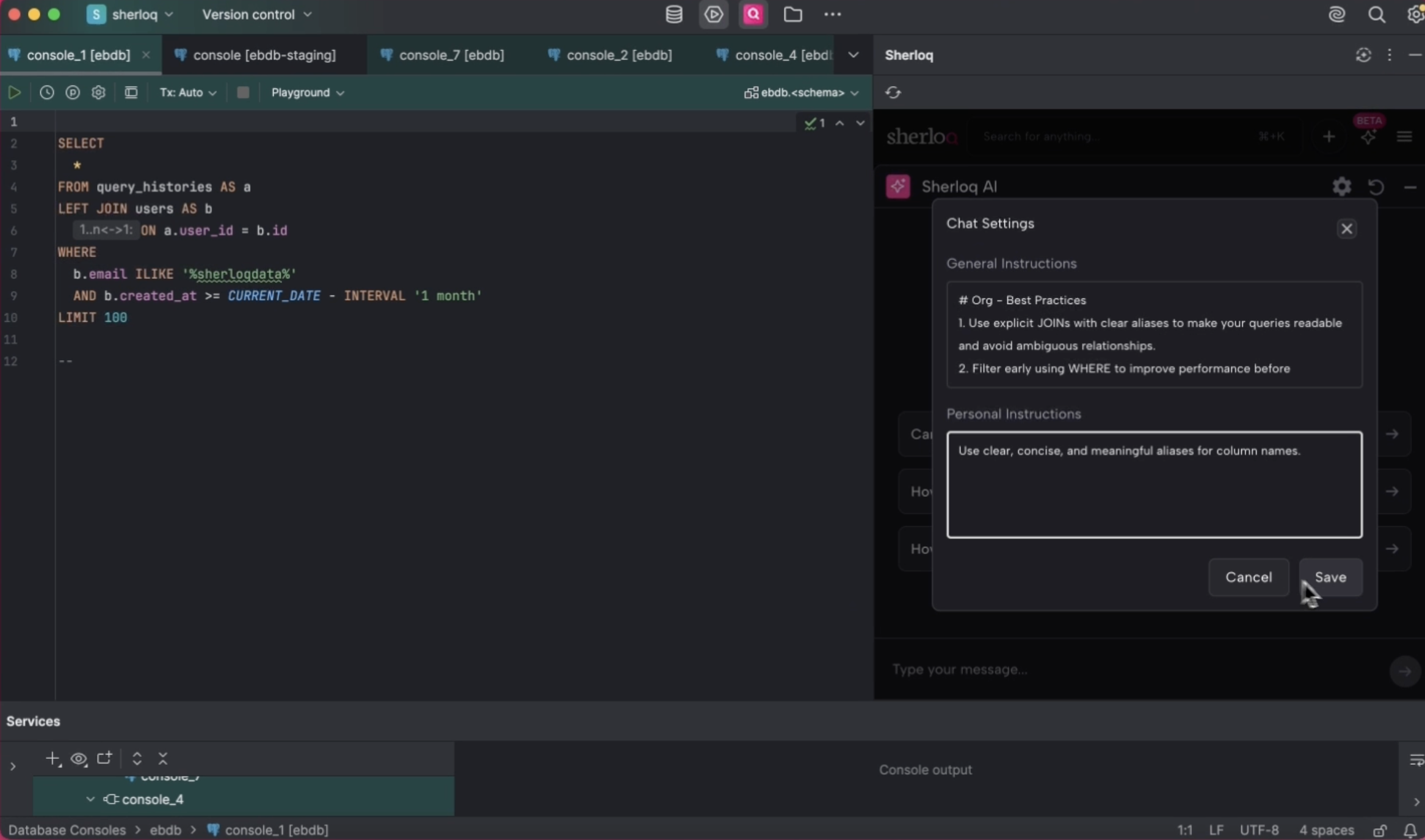 Sherloq AI Instructions