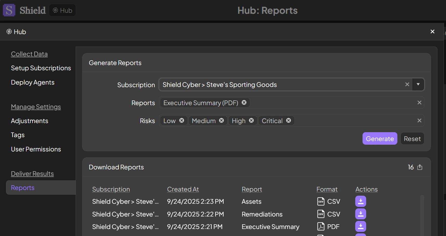Reports