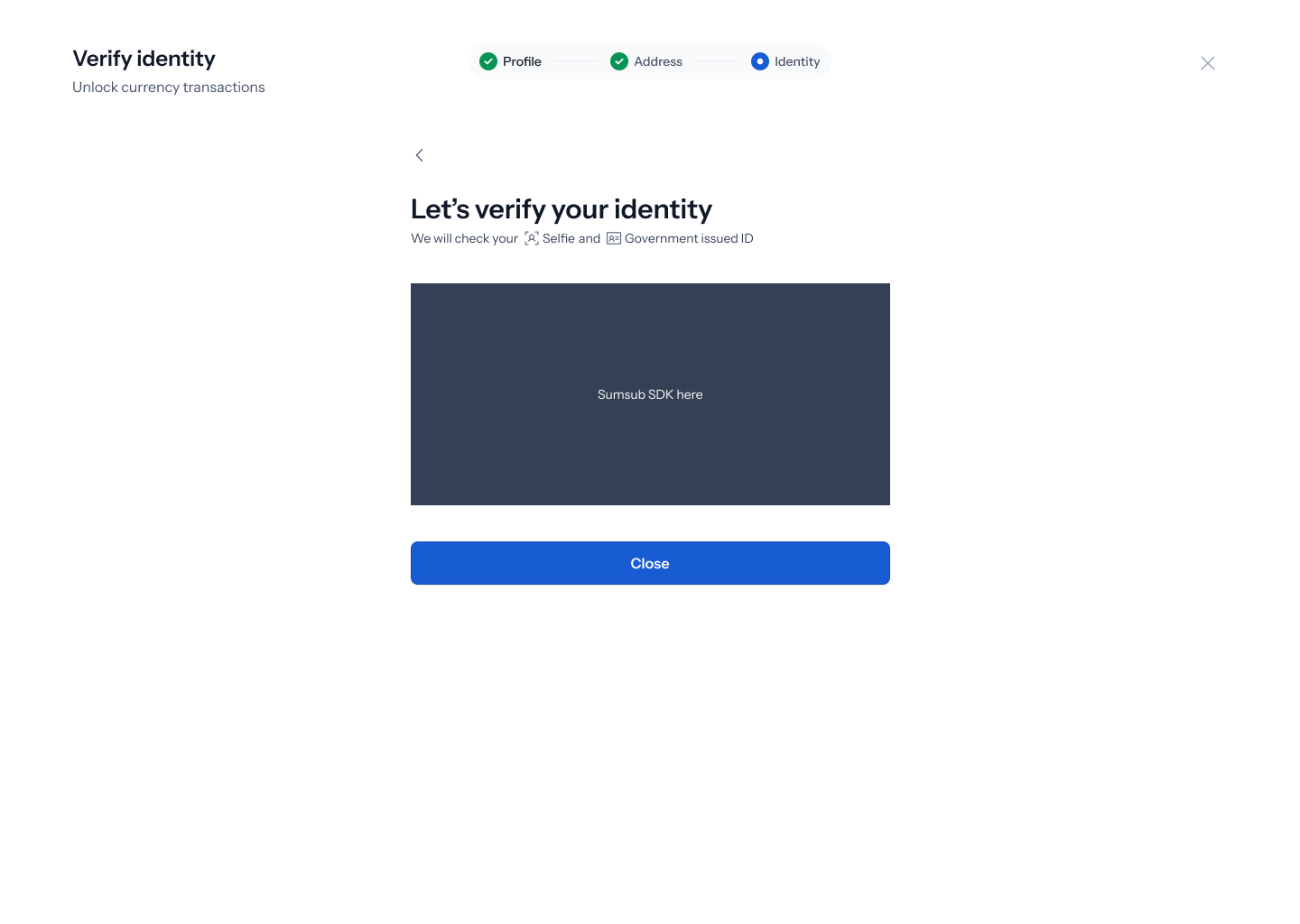 Identity capture