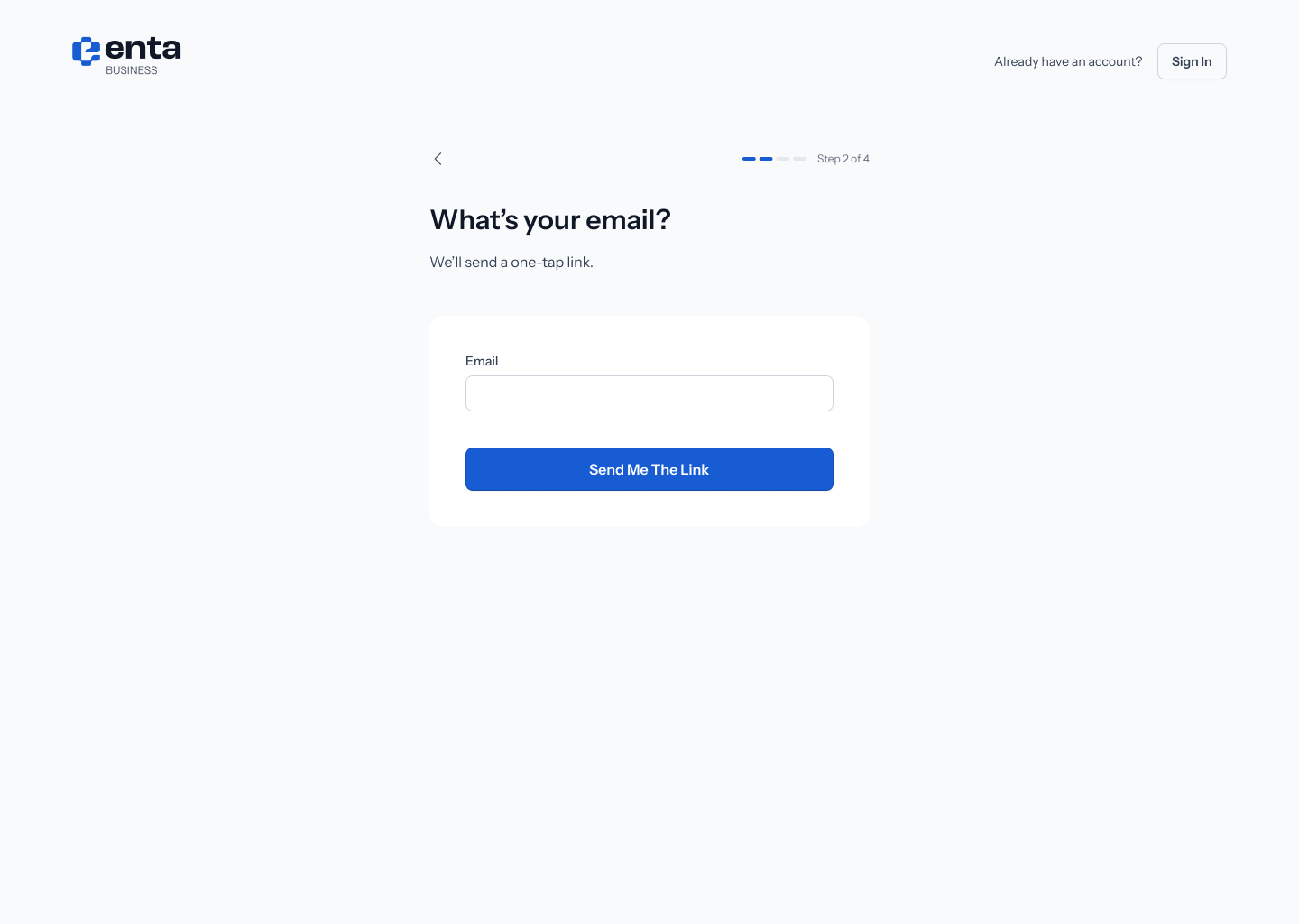 Enter your email