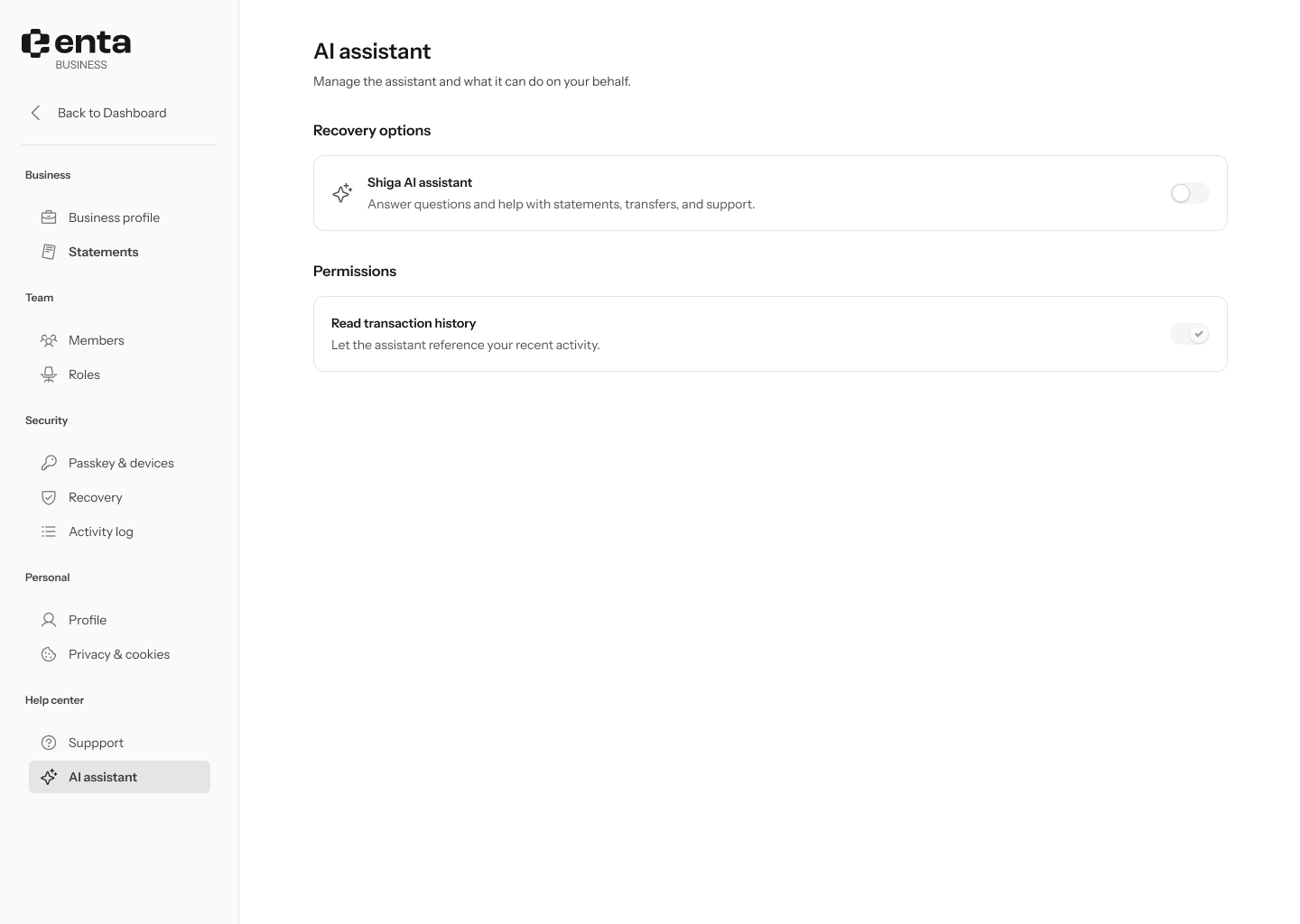 AI assistant