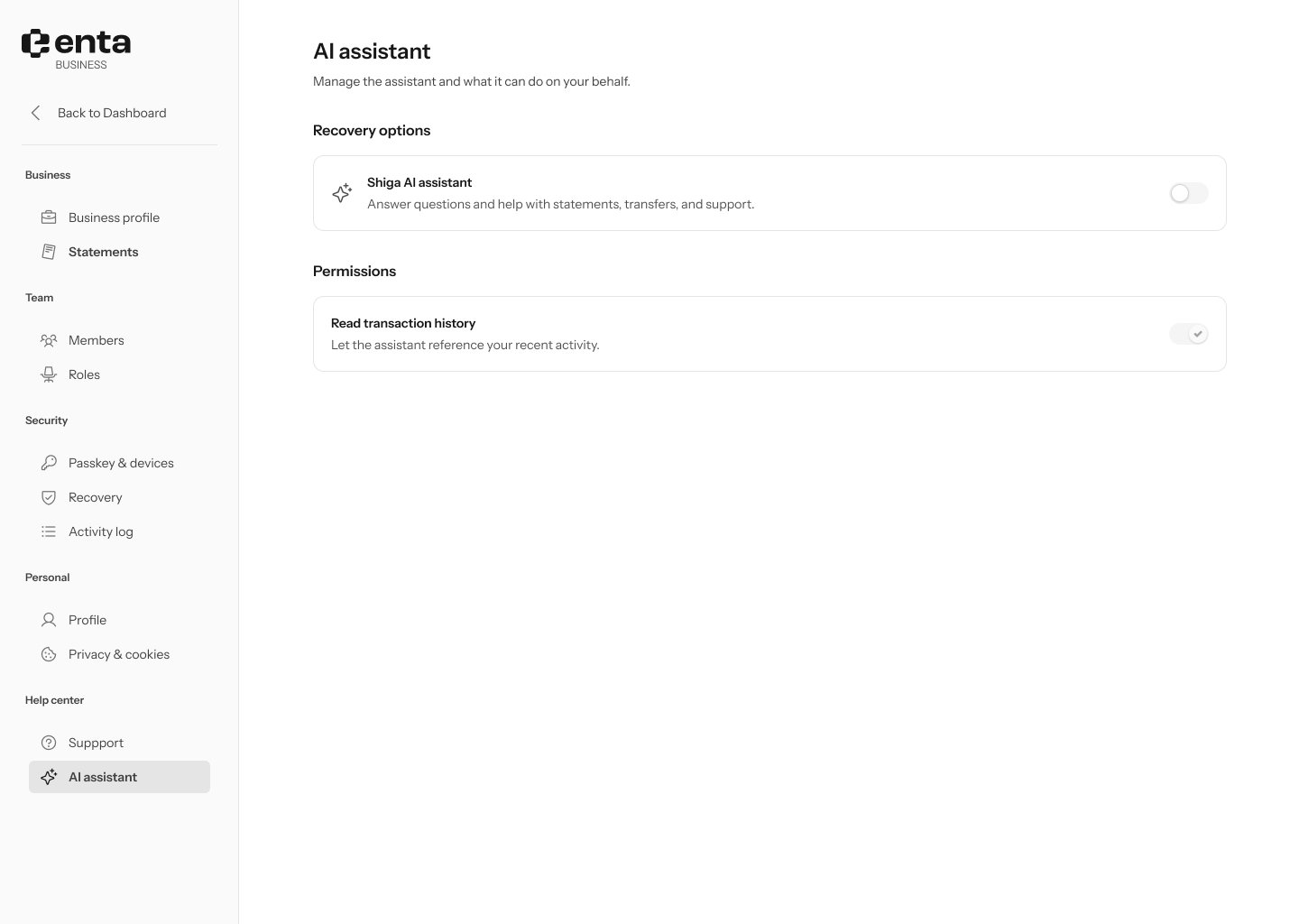 AI assistant
