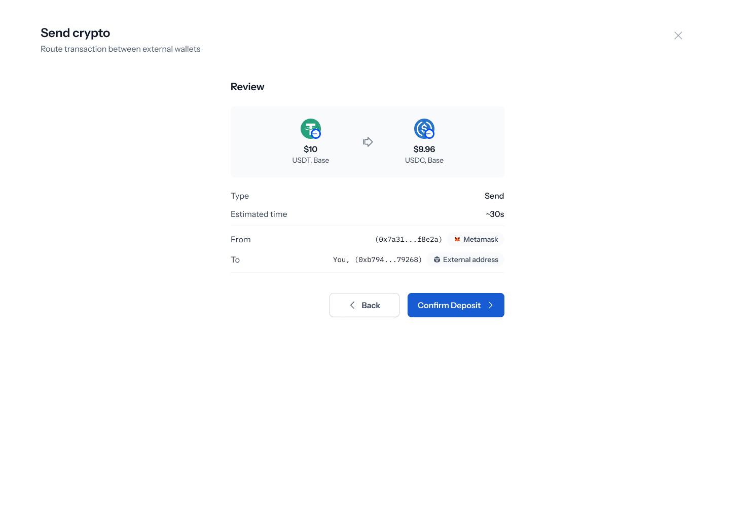 Review your send