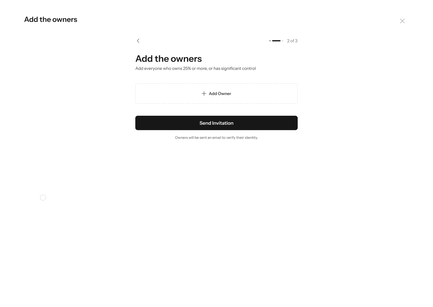 Delegate adding owners