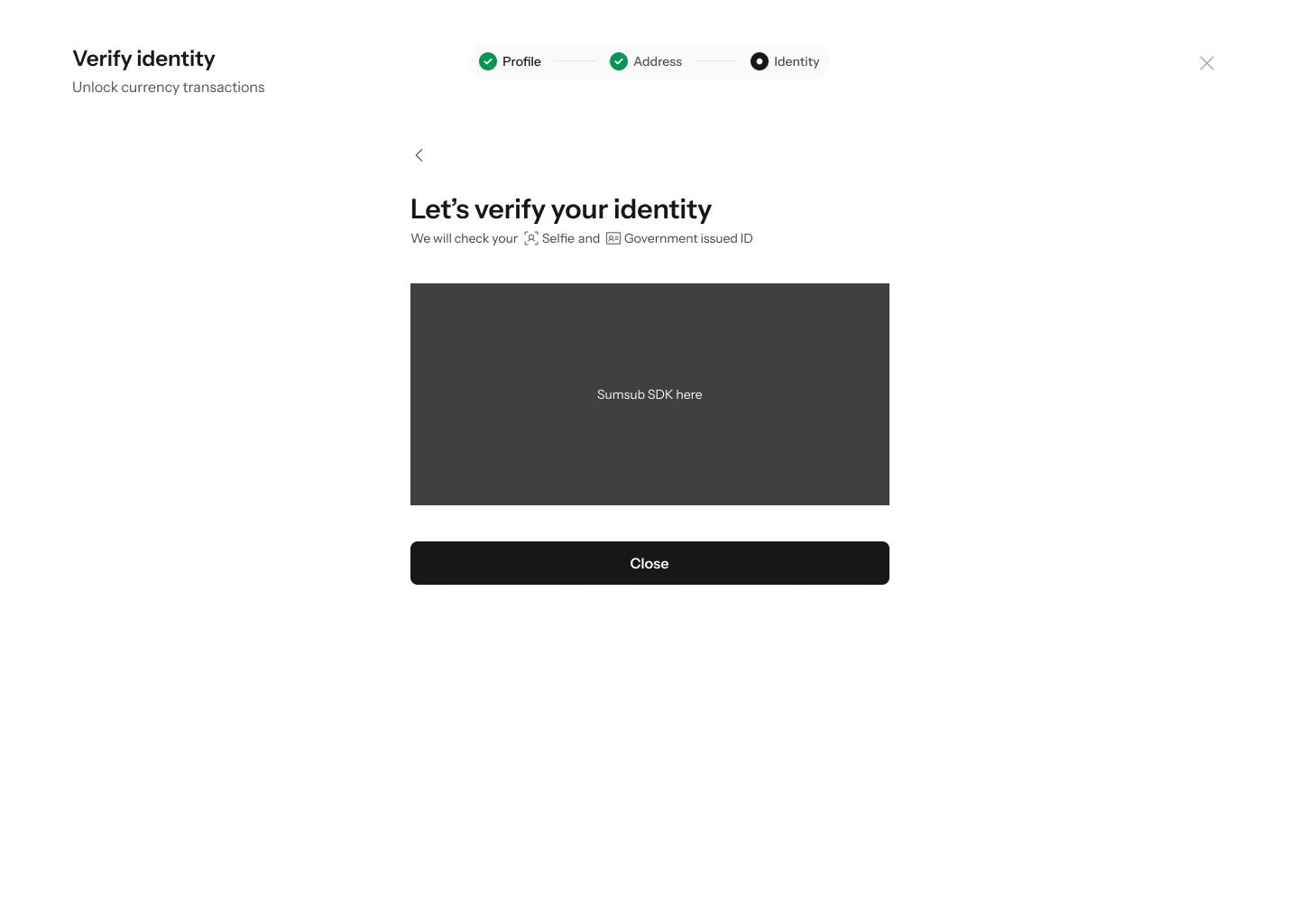 Identity capture