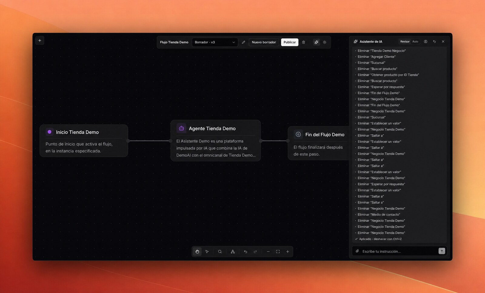 Revisión de cambios propuestos por la IA