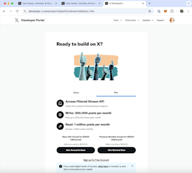 Twitter Developer Portal