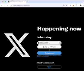 Create Twitter Account