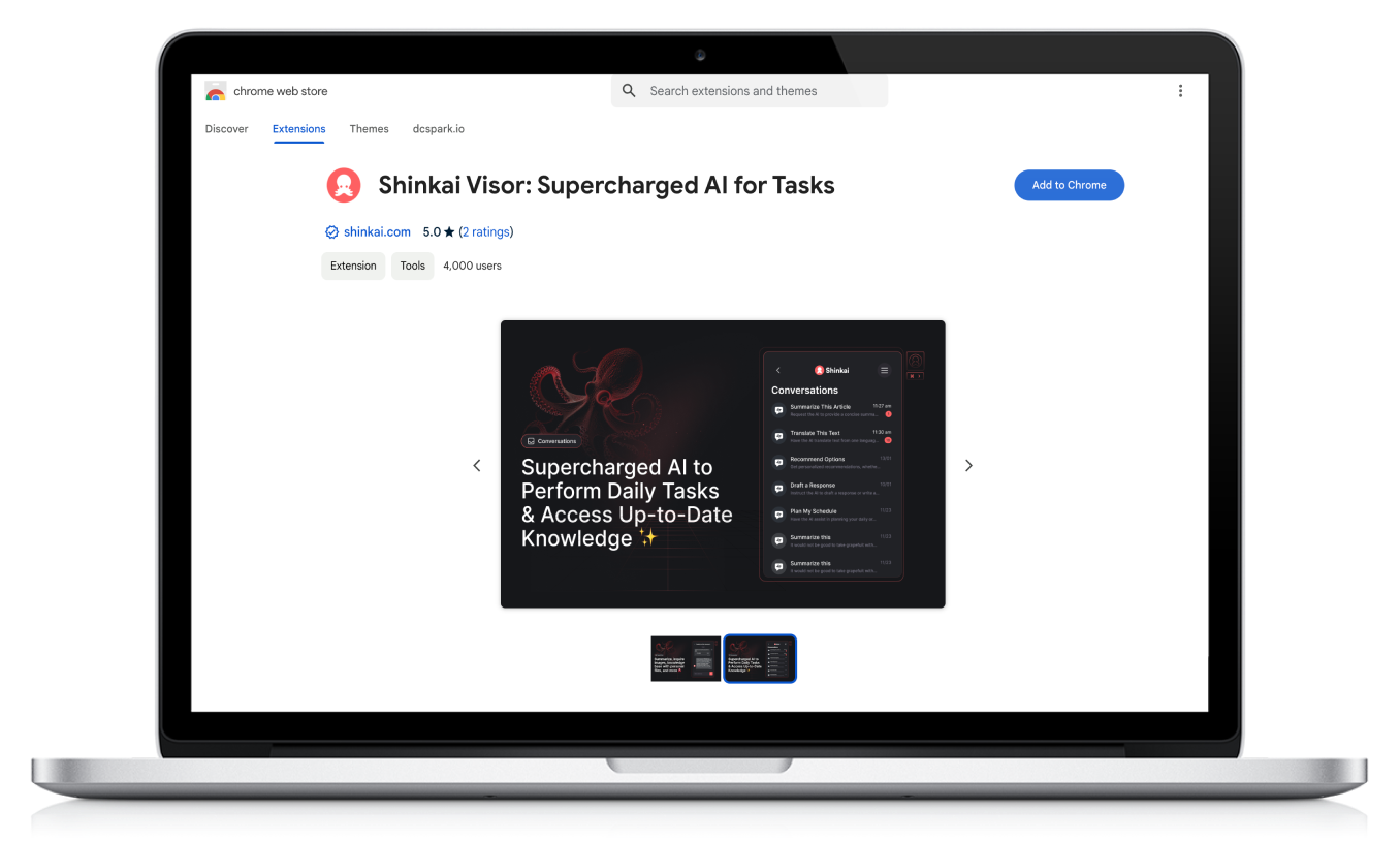Visor - Chrome Extension