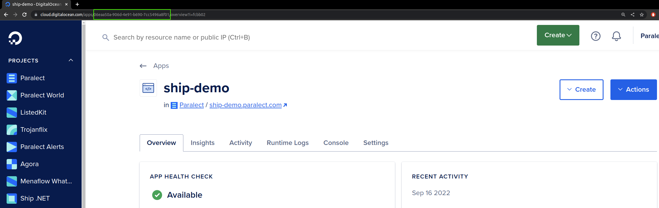 Do application id