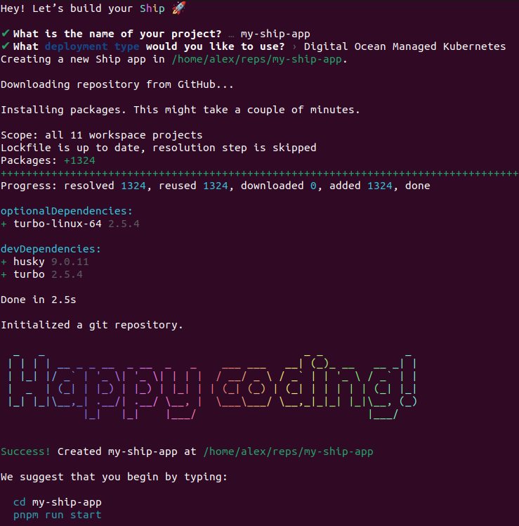 Init project