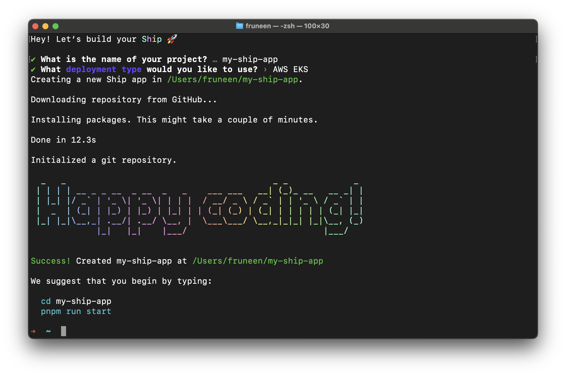 Init project