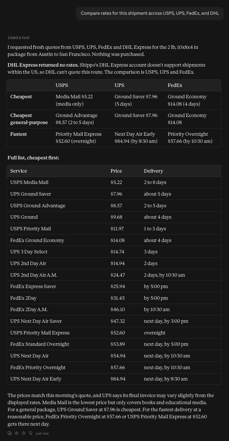 Multi Carrier Support