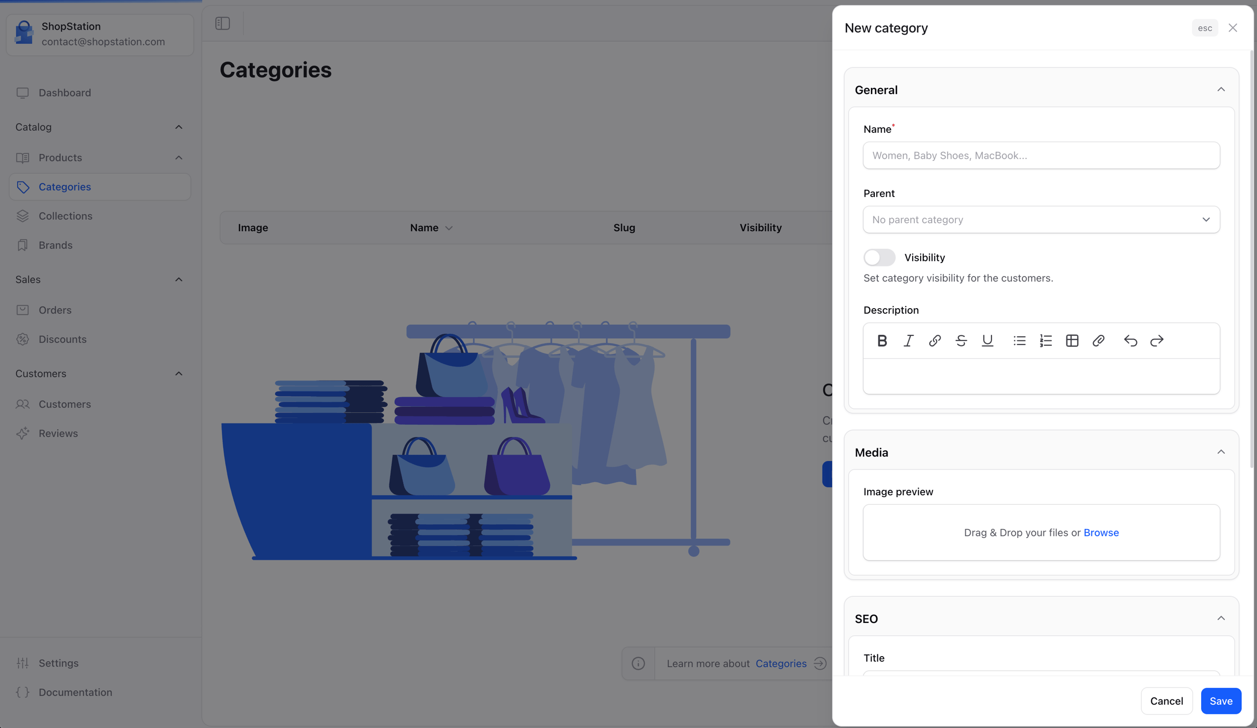 Create Category