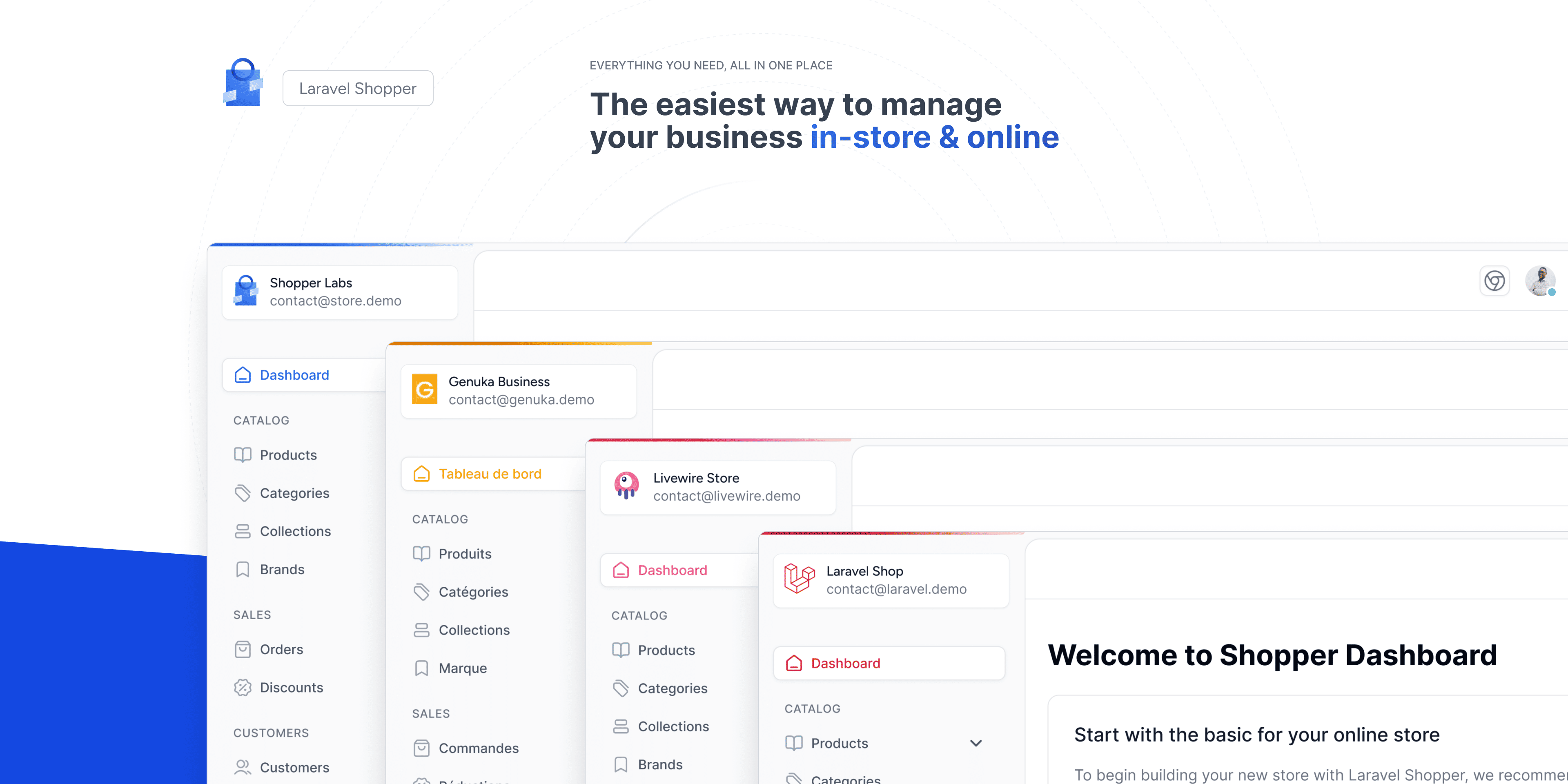 Introduction - TALL Stack E-commerce Framework