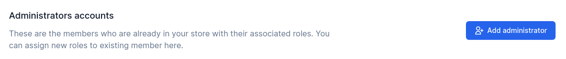 add new admin