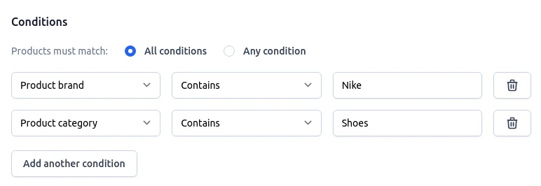 automatic collection rules