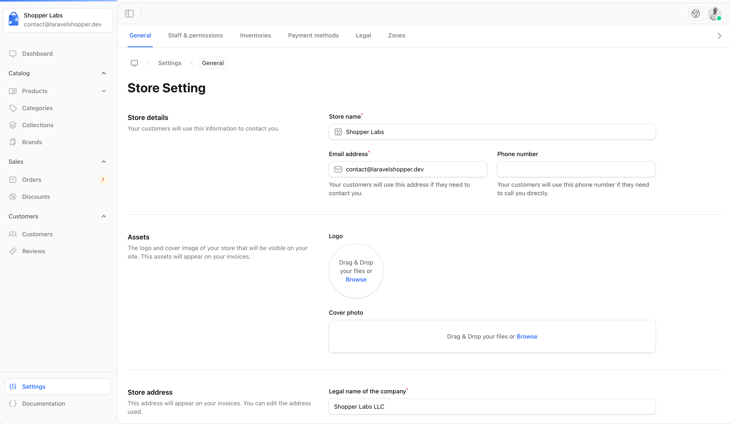General Settings
