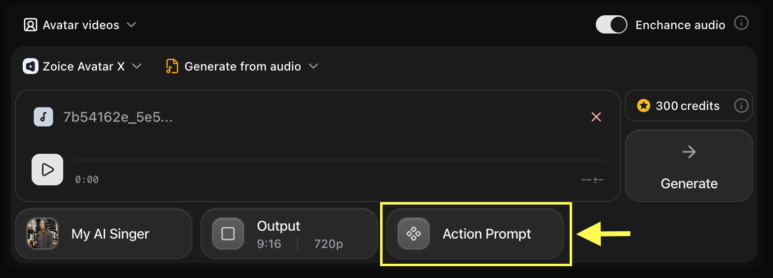 Action Prompt