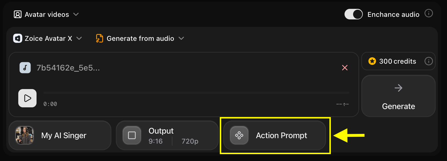 Action Prompt