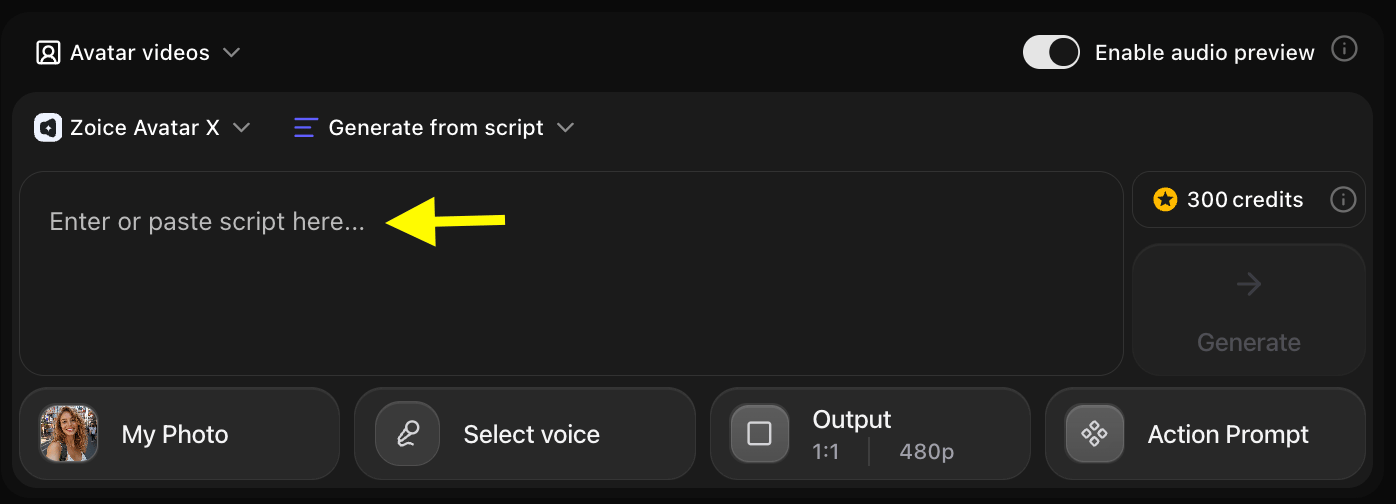 Script Box