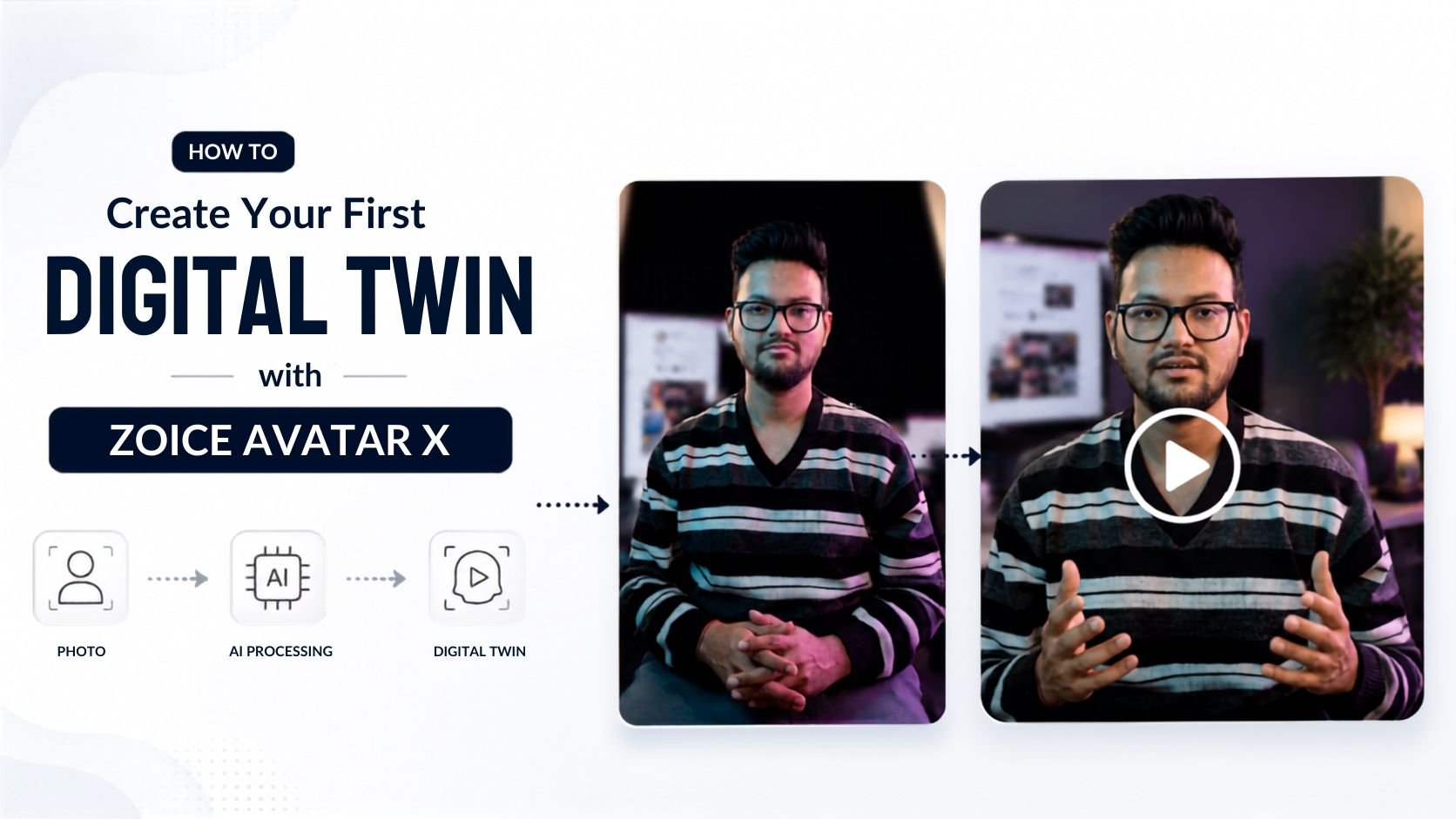 How to Create Your First Digital Twin with Zoice Avatar X