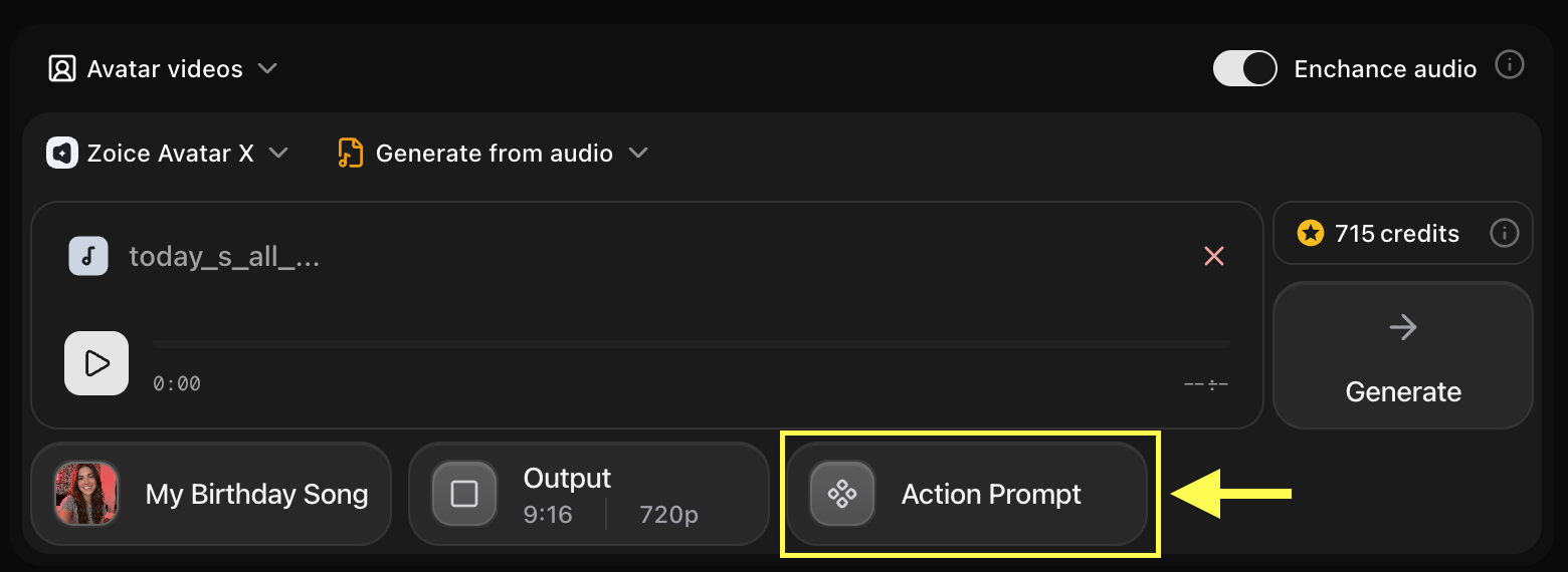 Action Prompt
