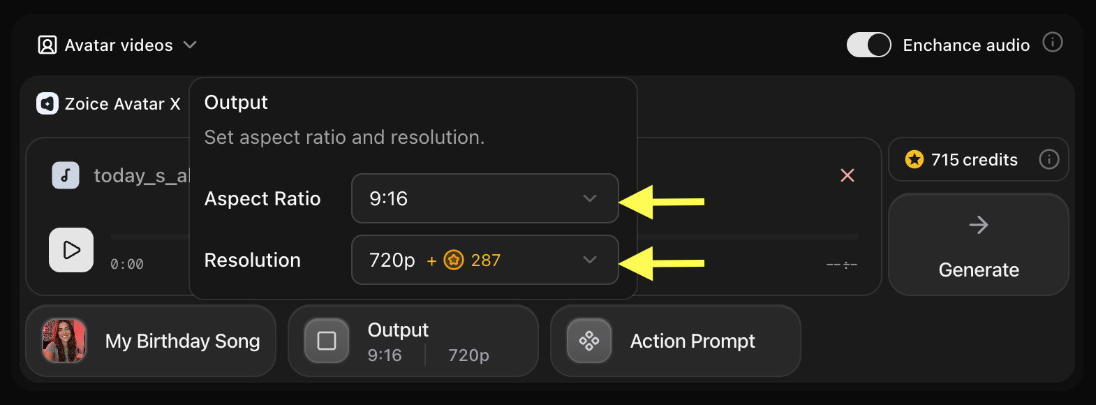 Aspect Ratio Settings
