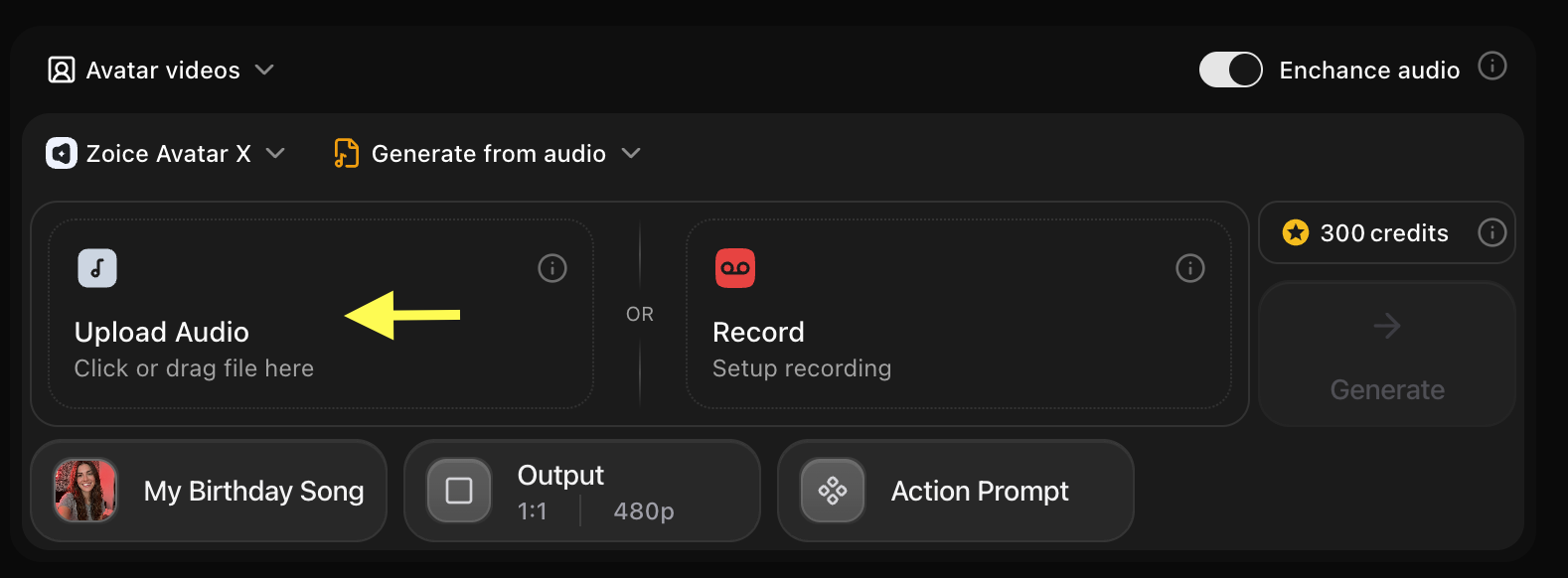 Upload Song