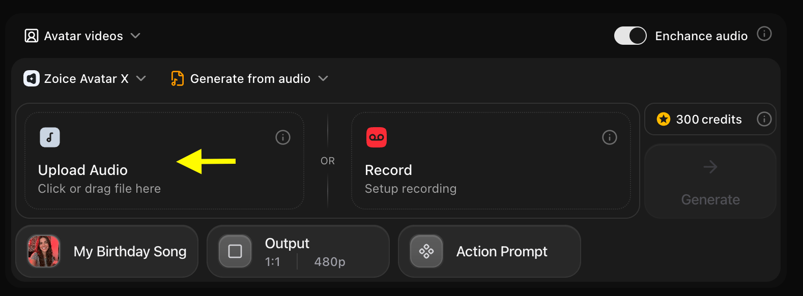 Upload Song
