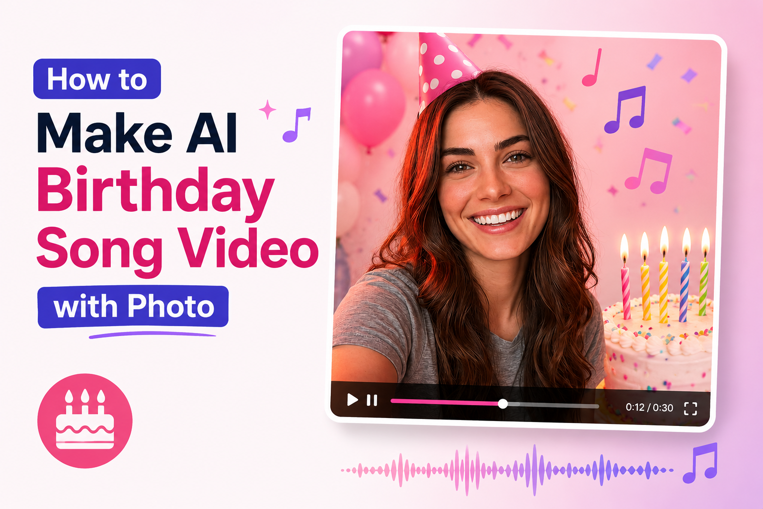 How to Make AI Birthday Song Video with Photo